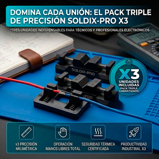 BASE PARA SOLDAR SOLDIX - PRO X3