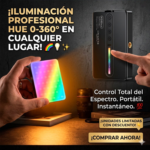 Panel de Luz RGB Profesional · M160