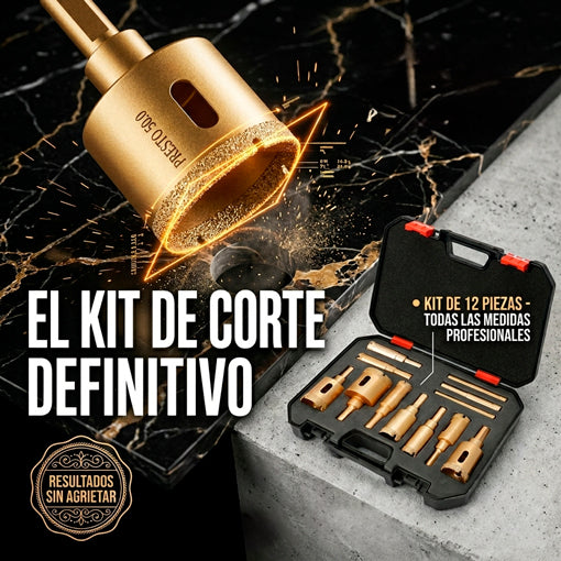 KIT DE BROCAS DIAMANTADAS