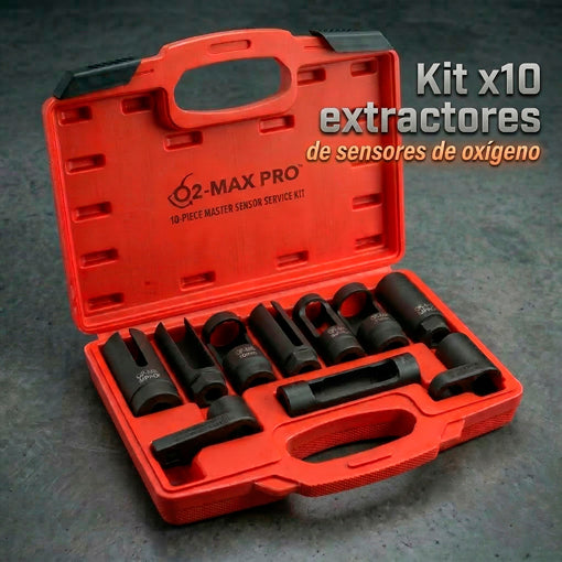 Kit x10 extractores de sensores de oxígeno