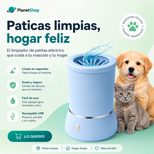 LIMPIADOR DE PATICAS ELECTRICO