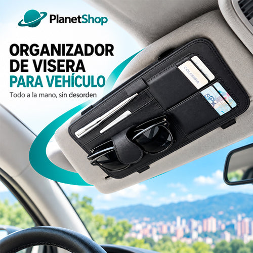 ORGANIZADOR VISERA PARA VEHICULO
