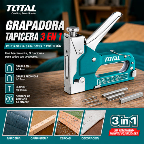 GRAPADORA TAPICERA 3 EN 1 TOTAL