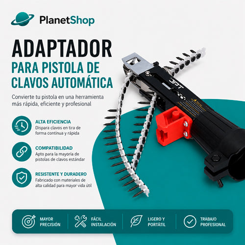 ADAPTADOR PISTOLA DE CLAVOS AUTOMATICA