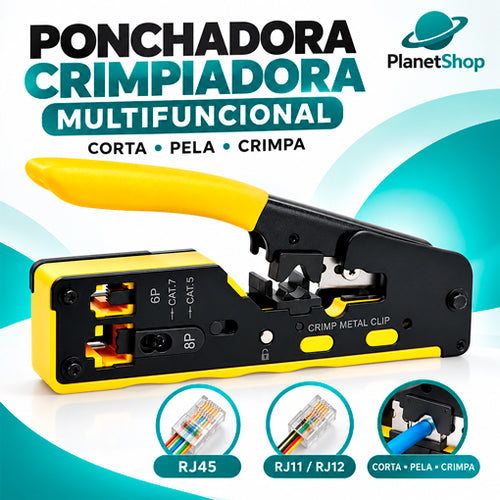 PONCHADORA CRIMPIADORA MULTIFUNCIONAL