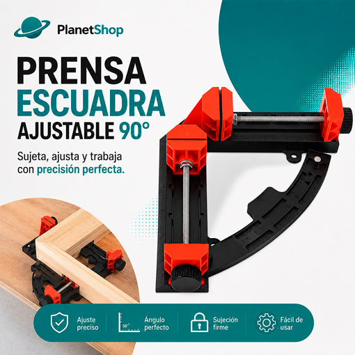 PRENSA ESCUADRA AJUSTABLE 90°