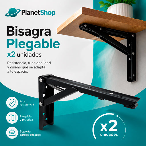 BISAGRAS PLEGABLES x2 UND