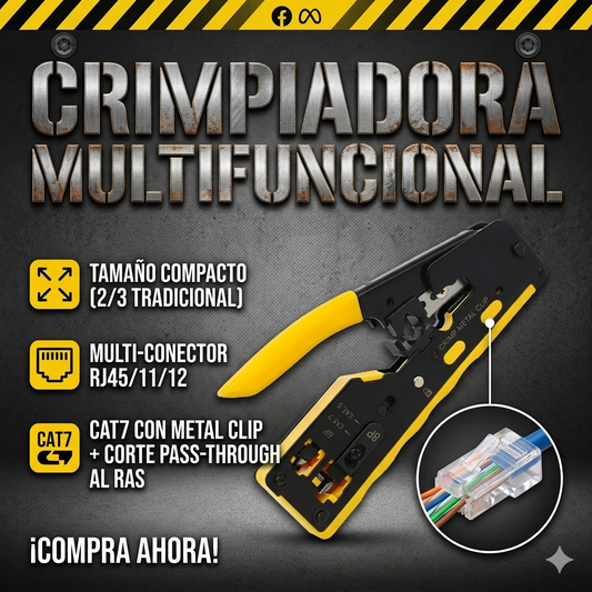 CRIMPIADORA MULTIFUNCIONAL