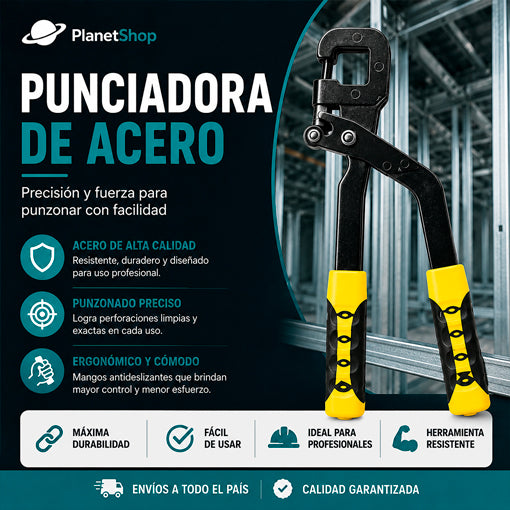 PUNCIADORA DE ACERO